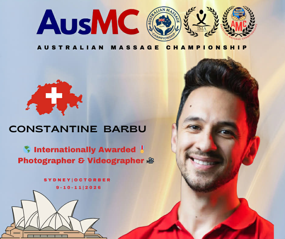 Australské mistrovství v masáži 2026 — Sydney · 9.–11. října